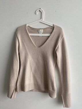 Cotton V-Neck Sweater